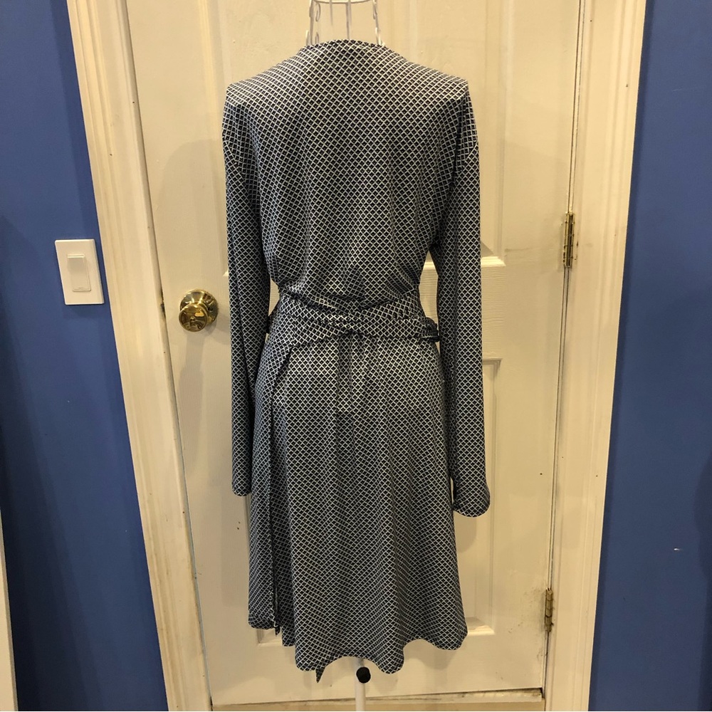 C Wonder Blue Wrap Dress - Picture 3 of 4